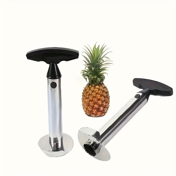 1pc Stainless Steel Pineapple Corer And Slicer, Ergonomic Comfort, Convenient for Peeling And Slicing Pineapple