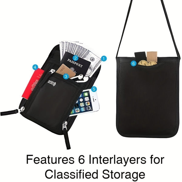 Multi-Function RFID Anti-Theft Passport Travel Holder