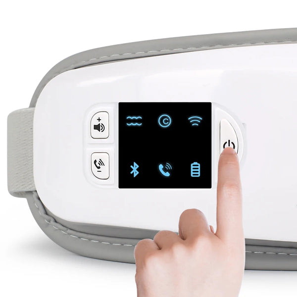 4D Smart Airbag Vibration Hot Compress Fatigue Bluetooth Music Wrinkle Relax Eye Massager