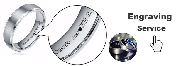 Mens and Womens 4mm Blue Titanium Ring
