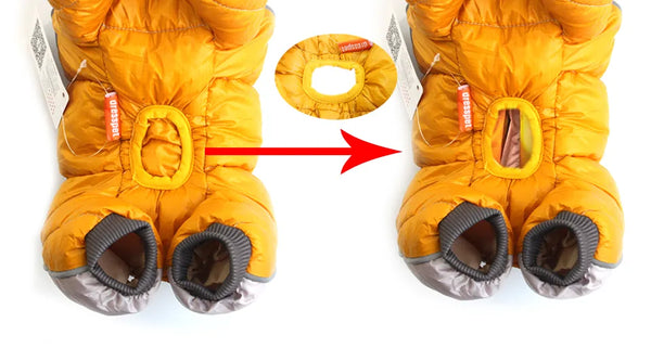 Super Warm Winter Dog Jacket Waterproof Small