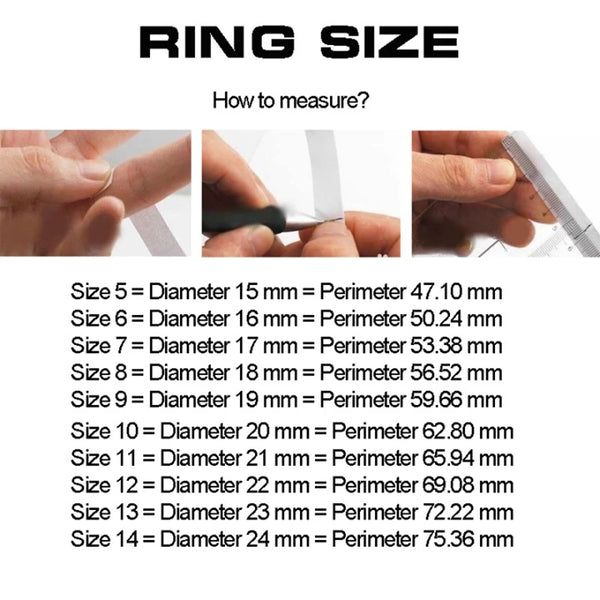 Mens Stainless Steel Body Temperature  Sensor Ring Displays Real-Time Temperature