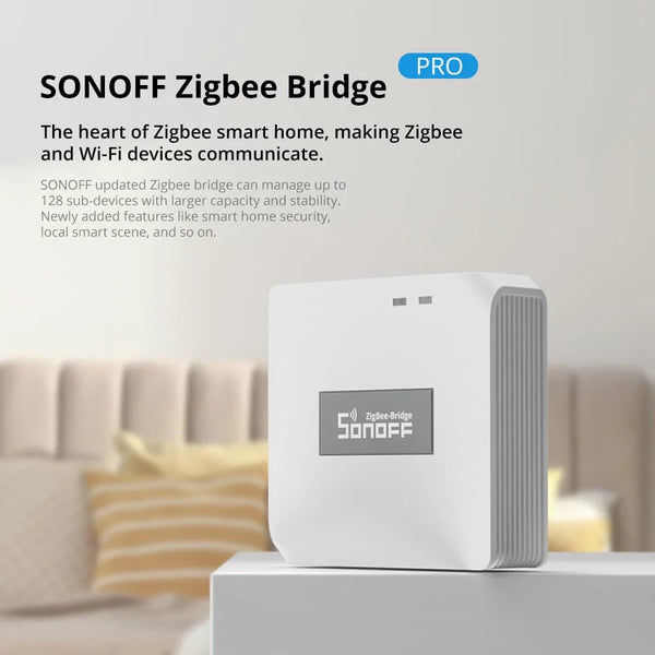 SONOFF Zigbee Smart Temperature Humidity Sensor Ewelink APP Via Alexa Google Home