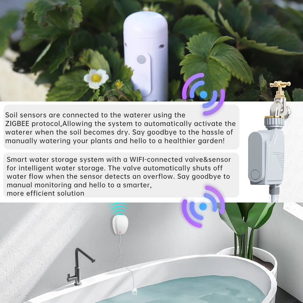 Smart WIFI Garden Sprinkler Irrigation System Alexa Google Home