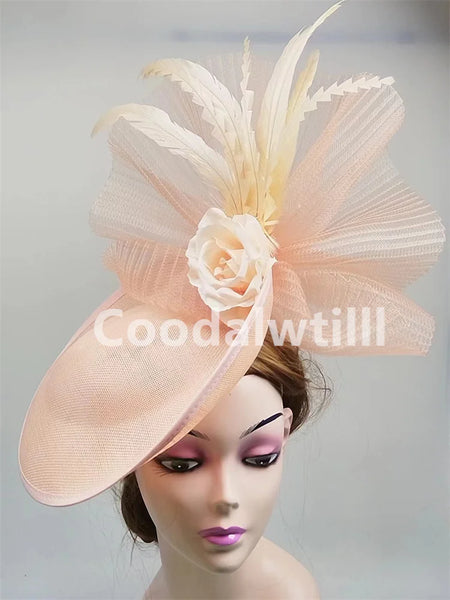 Womens Elegant Flower Fascinators