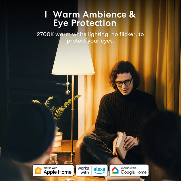Smart Wi-Fi LED Bulb with Dimmable Light Alexa Google Home SmartThings