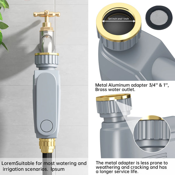 Smart WIFI Garden Sprinkler Irrigation System Alexa Google Home