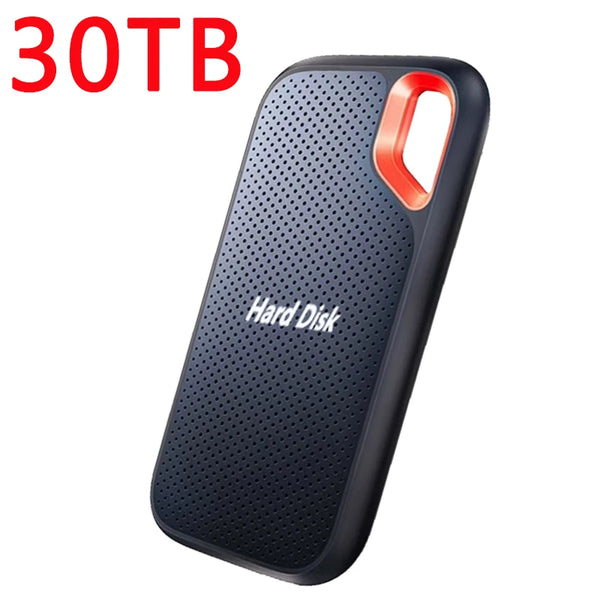 External High Speed Solid State Mass Hard Drive 1,2,4,6,8,16,30,64,128 TB, for Laptops/MAC/PC/Mobile Phones  Portable USB3.2