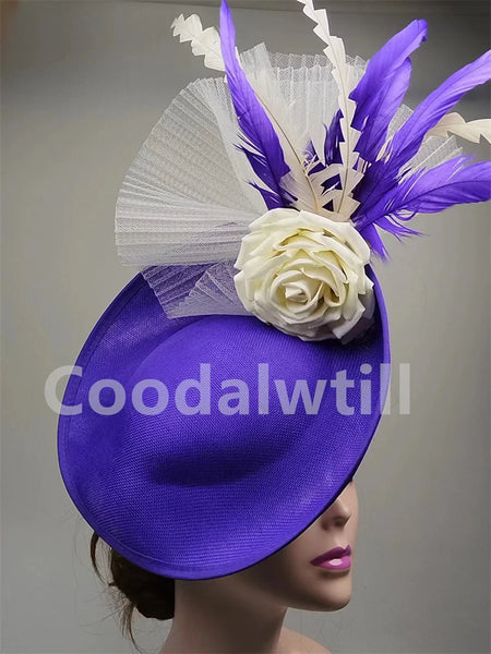 Womens Elegant Flower Fascinators