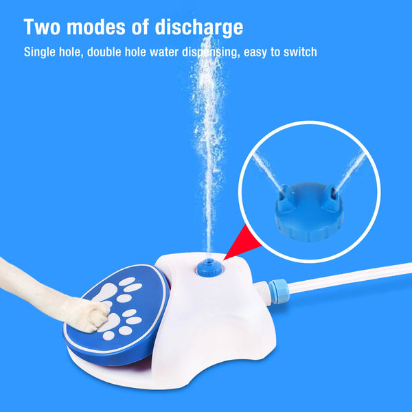 Automatic Step On Dog Water Dispenser Fountain
