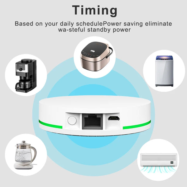 Tuya Zigbee 3.0 Wired Smart Home Bridge Smart Life App Alexa Google Apple