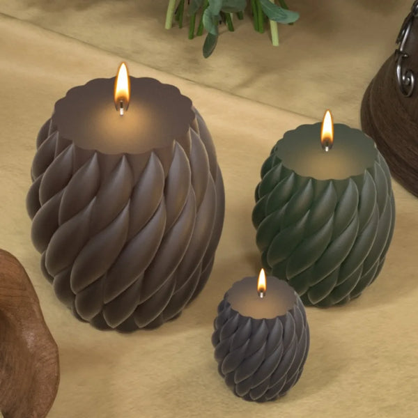 Candle Making Tool Geometric Spiral Silicone Molds Chocolate Ice