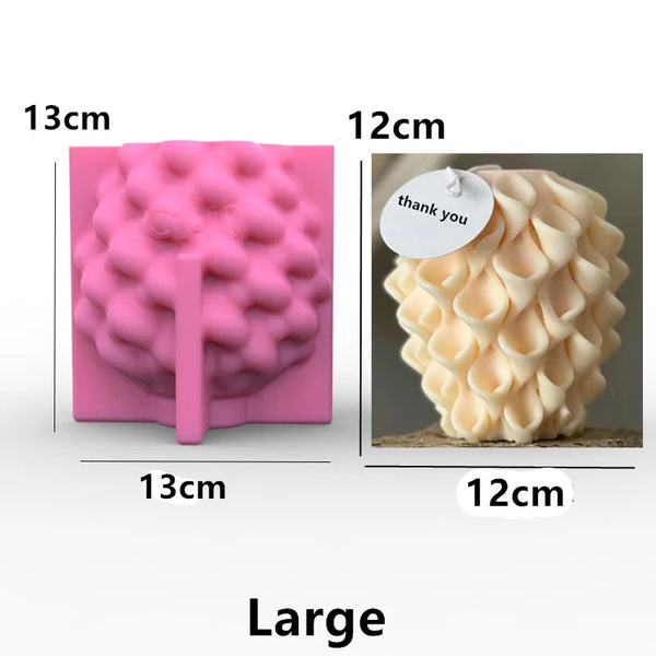 Candles silicone pineapple shaped molds