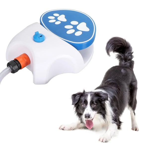 Automatic Step On Dog Water Dispenser Fountain