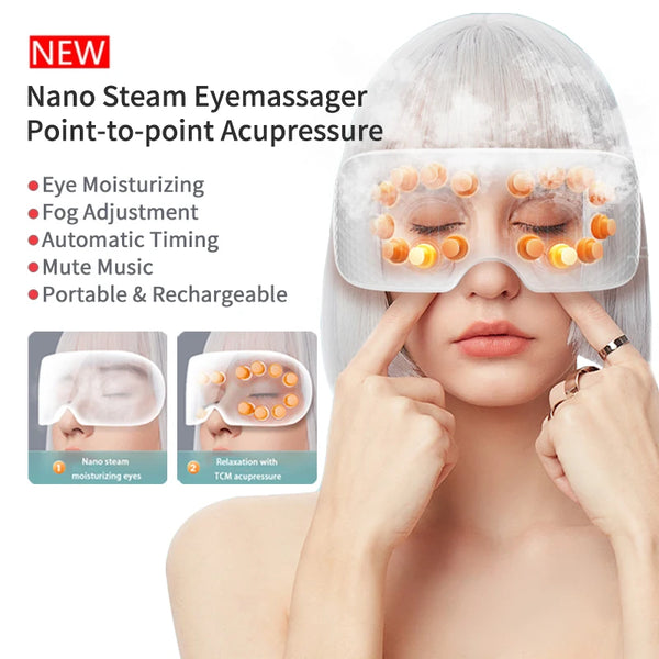 Nano Steam Eye Massager Acupressure
