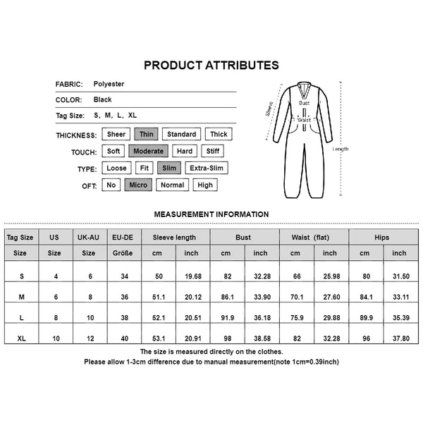 Womens Elegant Sexy Hollow Out Strapless Long Sleeve Skinny Jumpsuit