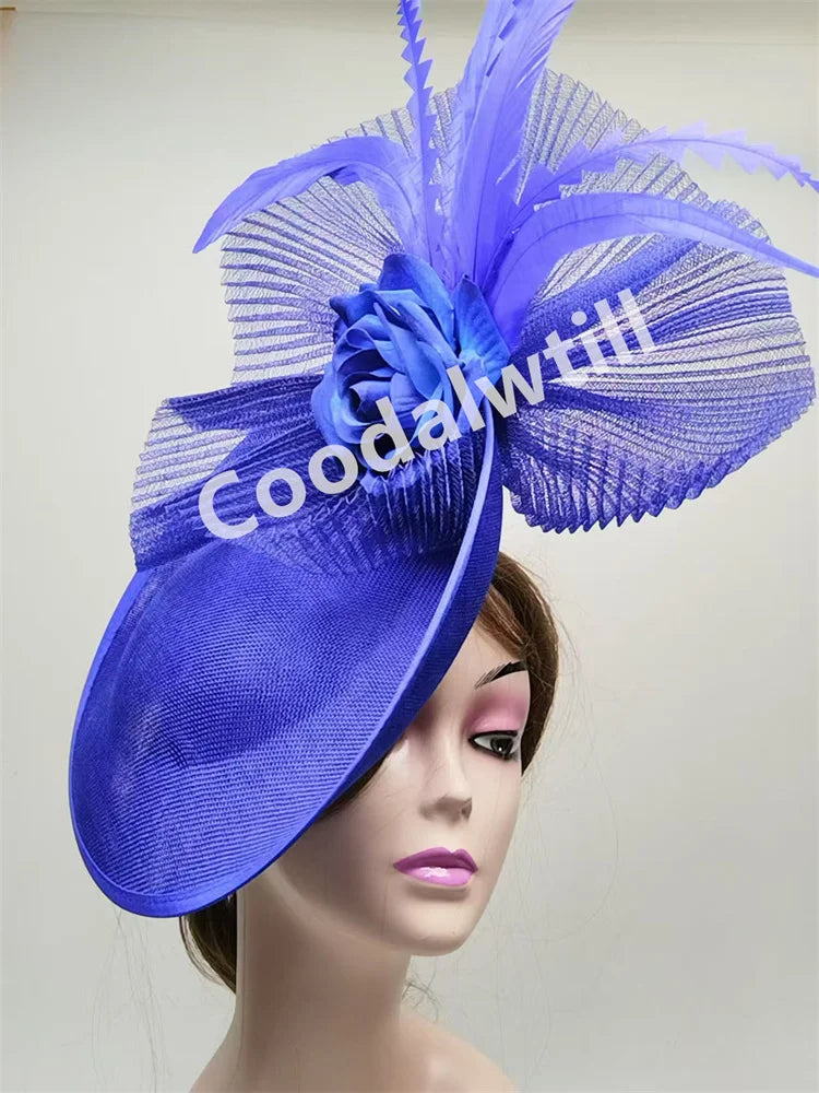 Womens Elegant Flower Fascinators