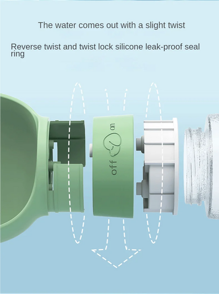 Portable Travelling Pet Water Dispenser For Small - Large Dogs Cats