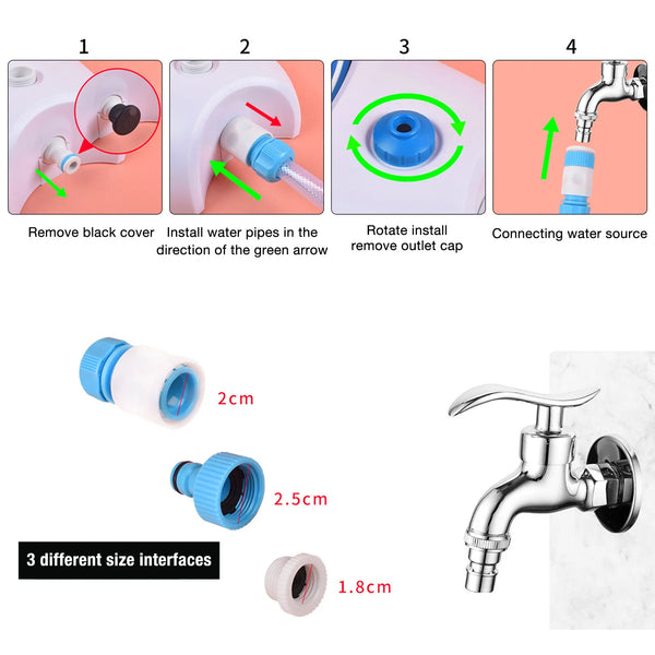 Automatic Step On Dog Water Dispenser Fountain