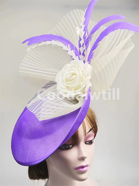 Womens Elegant Flower Fascinators
