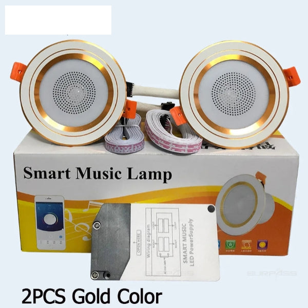 Smart Home Speakers 2 pc Gold