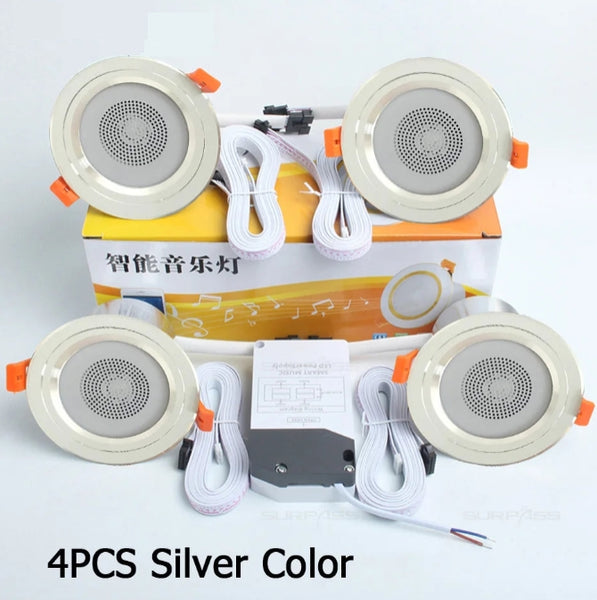 Smart Home Speakers 4 pc Silver