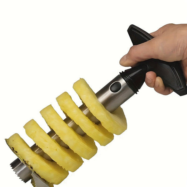 1pc Stainless Steel Pineapple Corer And Slicer, Ergonomic Comfort, Convenient for Peeling And Slicing Pineapple