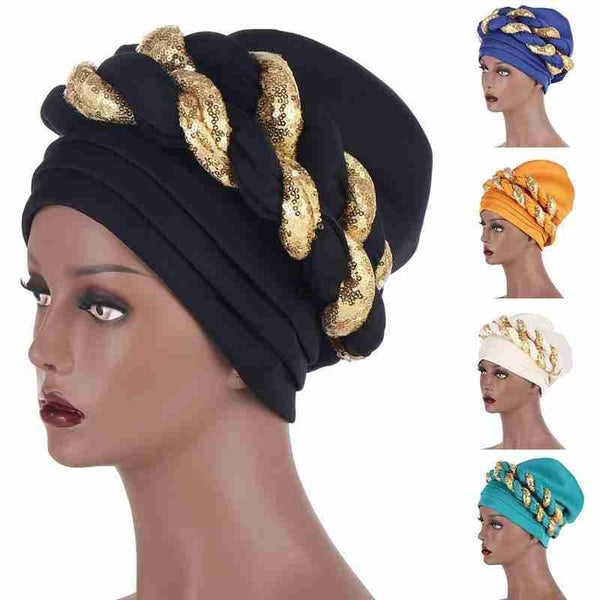 Headtie Gele Turban Cap