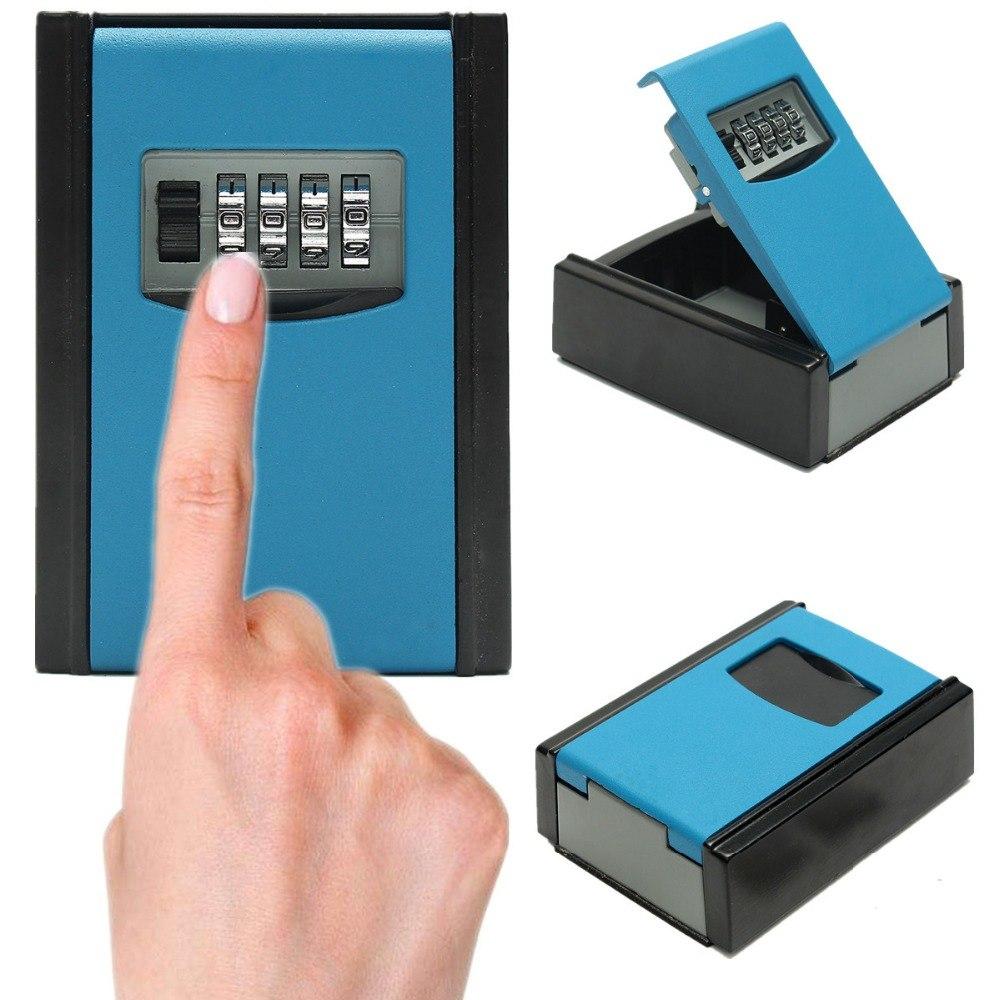 4 Digit Combination Password safe Key Lock Box