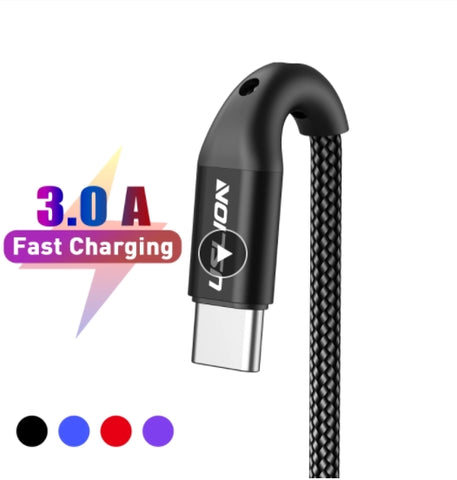 3A USB Type C Fast Charging Cable