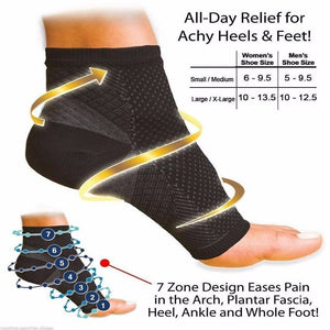 Mens and Womens Anti fatigue Breathable Compression Socks, Support Socks