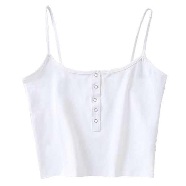 White Cross Top