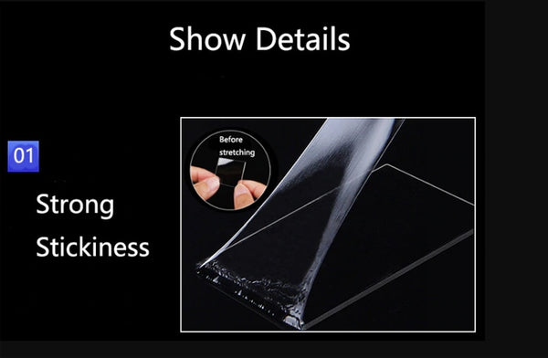 Double-sided Waterproof Reusable Nano Tape