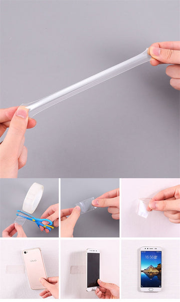 Double-sided Waterproof Reusable Nano Tape