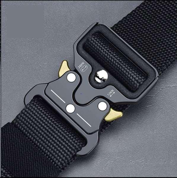Mens Military High Quality Nylon Tactical Training Belt, Multifunctional