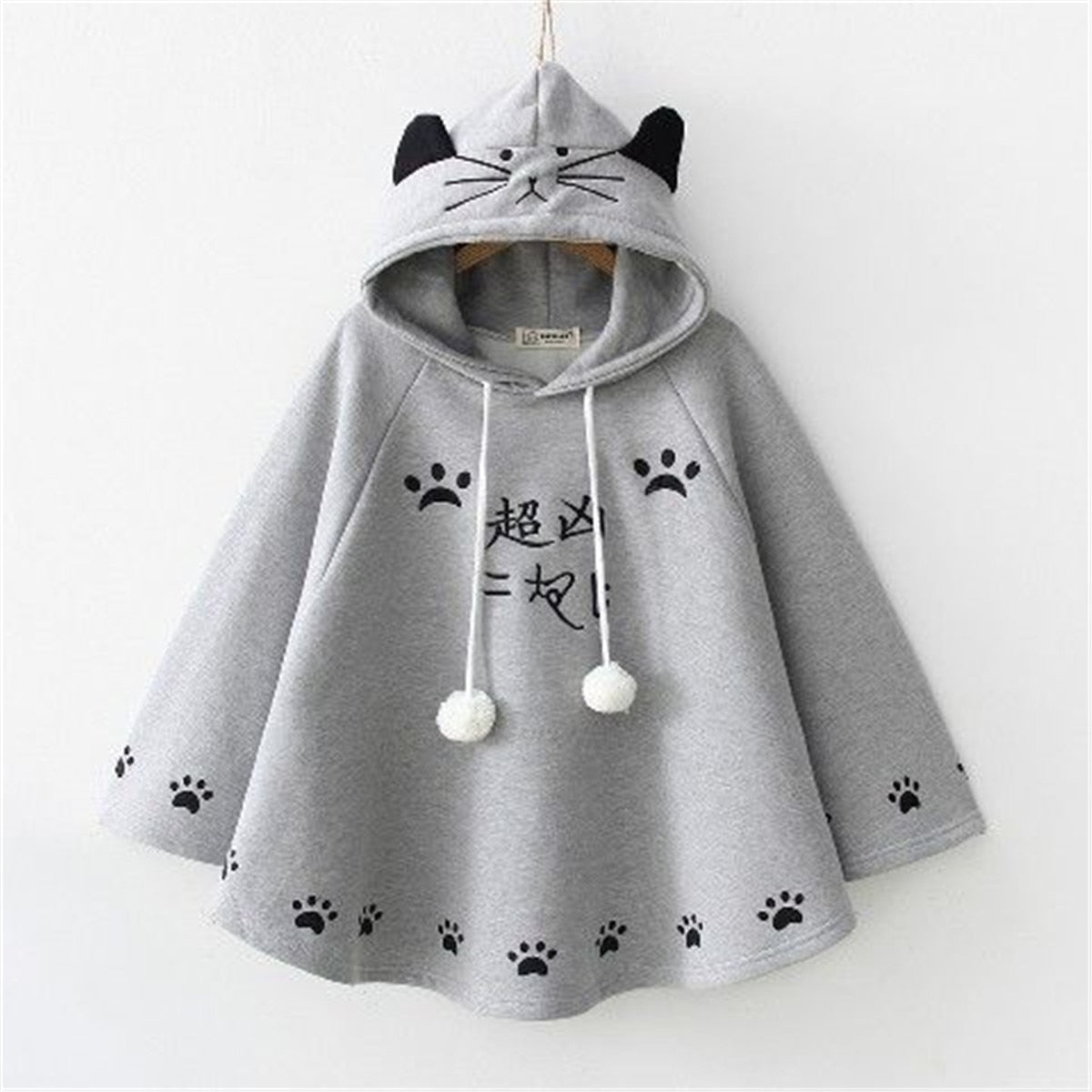 Womens Harajuku Fleece Oversized Hoodie