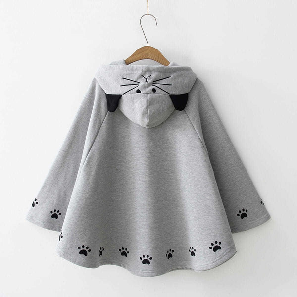 Womens Harajuku Fleece Oversized Hoodie