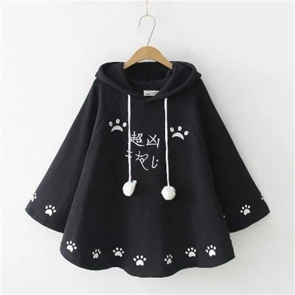 Womens Harajuku Fleece Oversized Hoodie