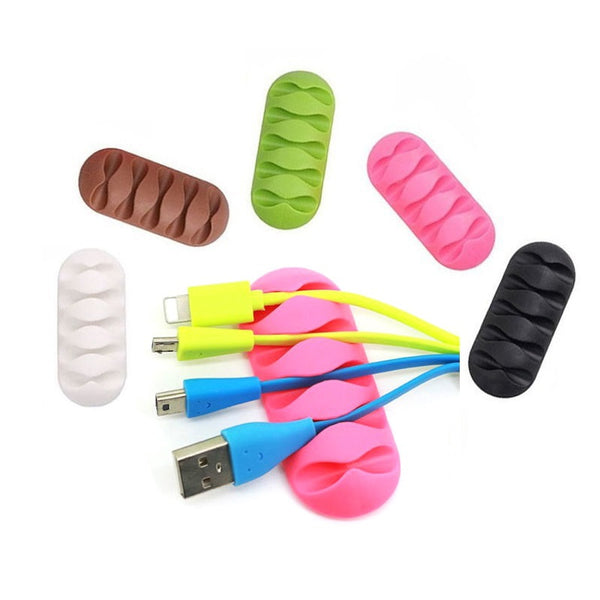 Desktop Silicone phone Charger Organizer