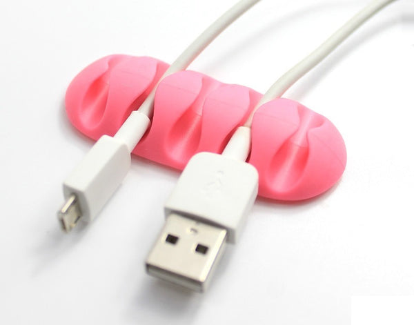 Desktop Silicone phone Charger Organizer