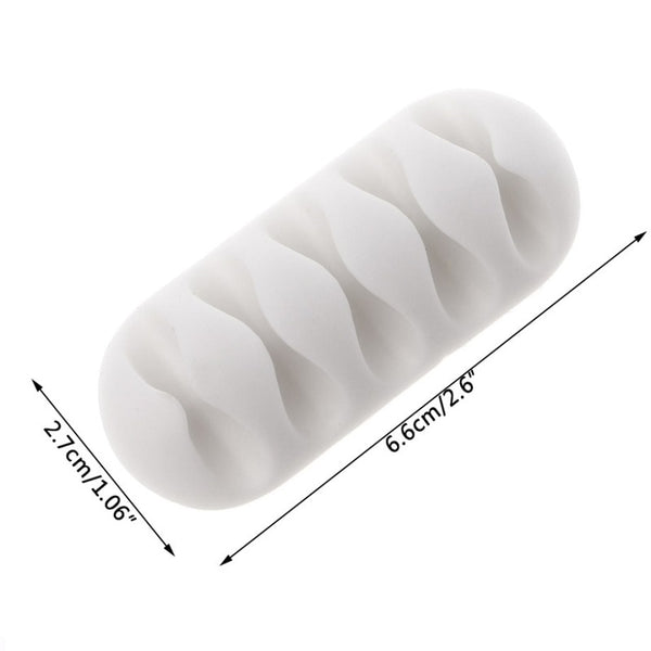 Desktop Silicone phone Charger Organizer