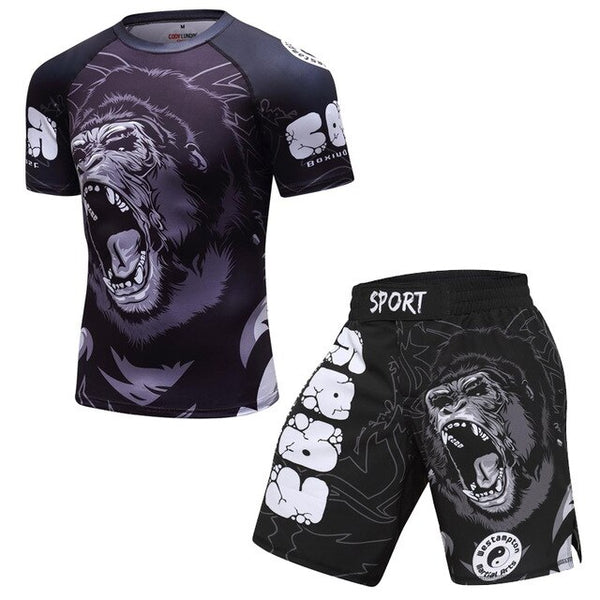 Men's High Quality Compression Fitness Training Sets - Quick Dry