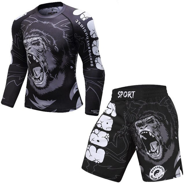 Men's High Quality Compression Fitness Training Sets - Quick Dry