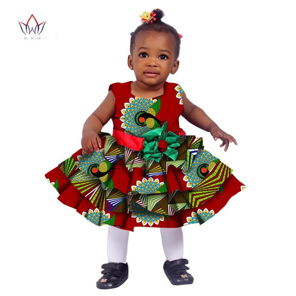 Baby Girl Summer African Dashiki Dress