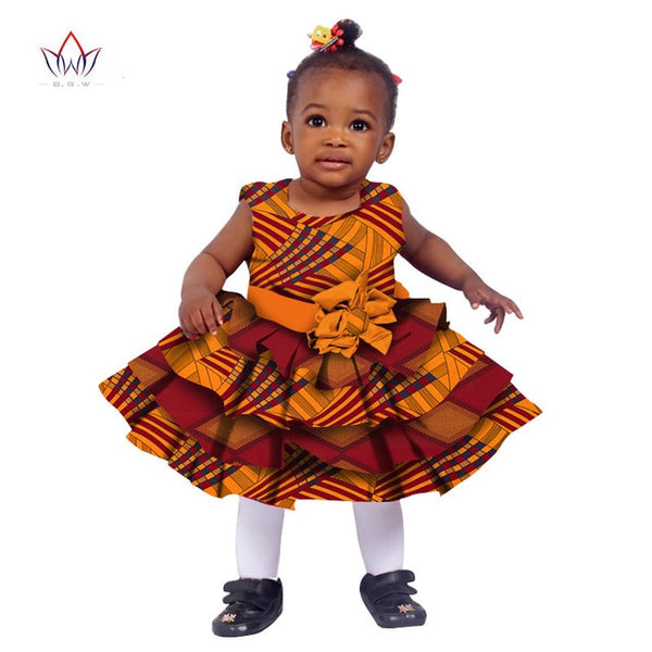 Baby Girl Summer African Dashiki Dress