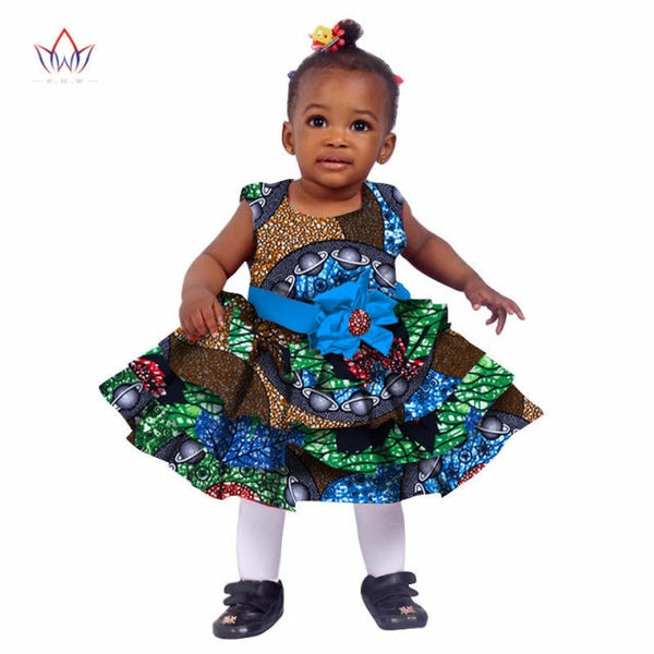 Baby Girl Summer African Dashiki Dress