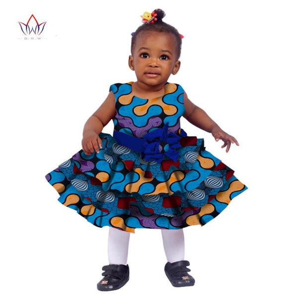 Baby Girl Summer African Dashiki Dress