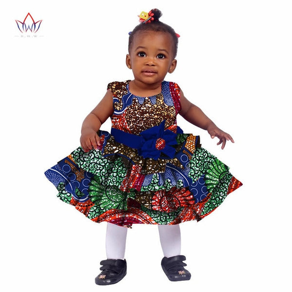 Baby Girl Summer African Dashiki Dress
