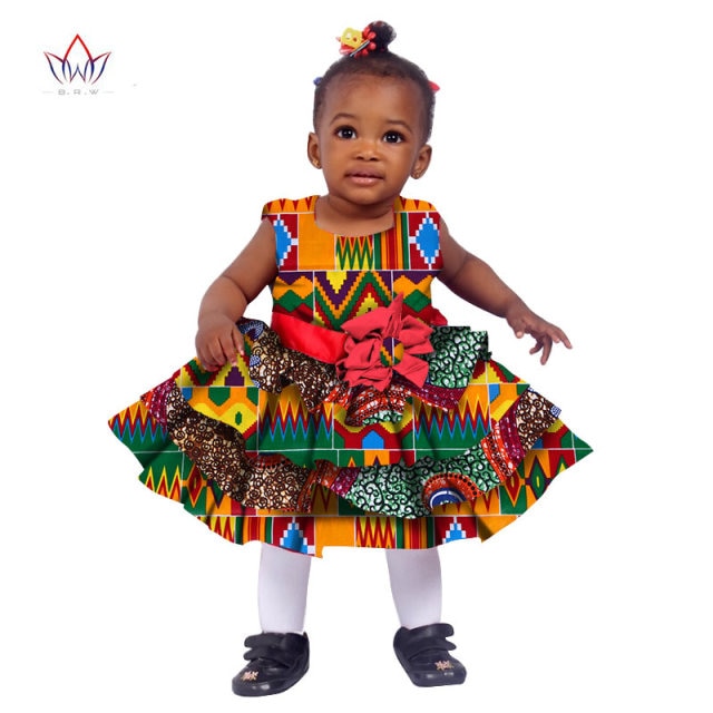 Baby Girl Summer African Dashiki Dress