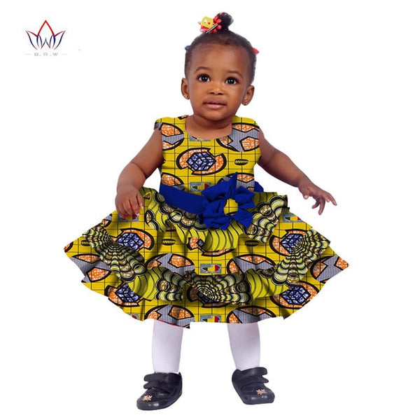 Baby Girl Summer African Dashiki Dress